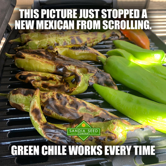 Chili Meme: This picture just stopped a New Mexican from scrolling. Green Chile works every time.