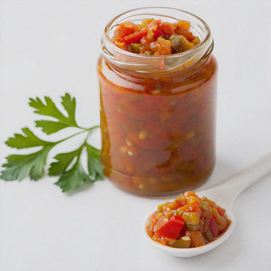 Sweet and Spicy Pepper Relish
