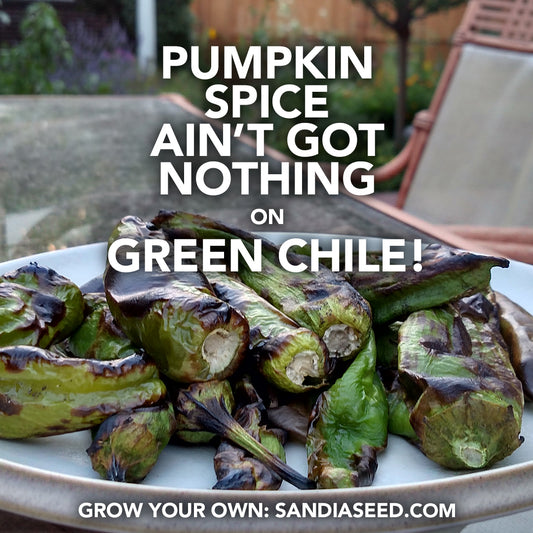 Pumpkin Spice ain't got nothing on Green Chile!