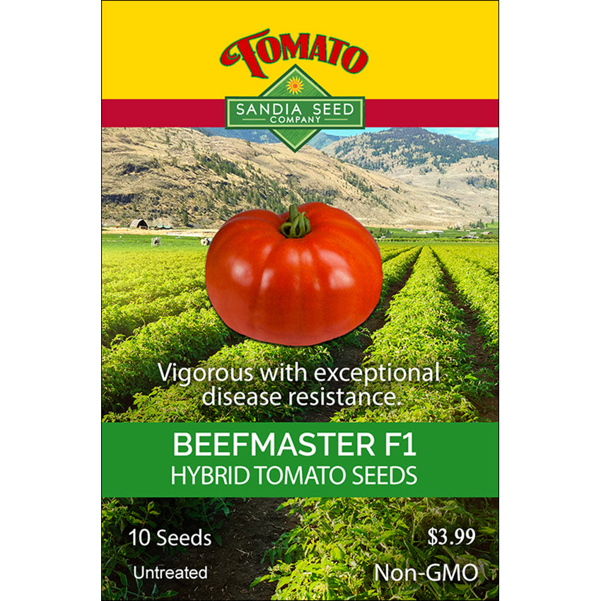 Beefmaster F1 Tomato Seeds - Big Flavor - Vigorous Disease Resistant