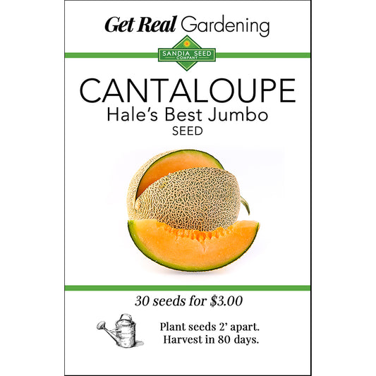 Hale's Best Jumbo Seeds - Cantaloupe Muskmelon - Sweet Flavor