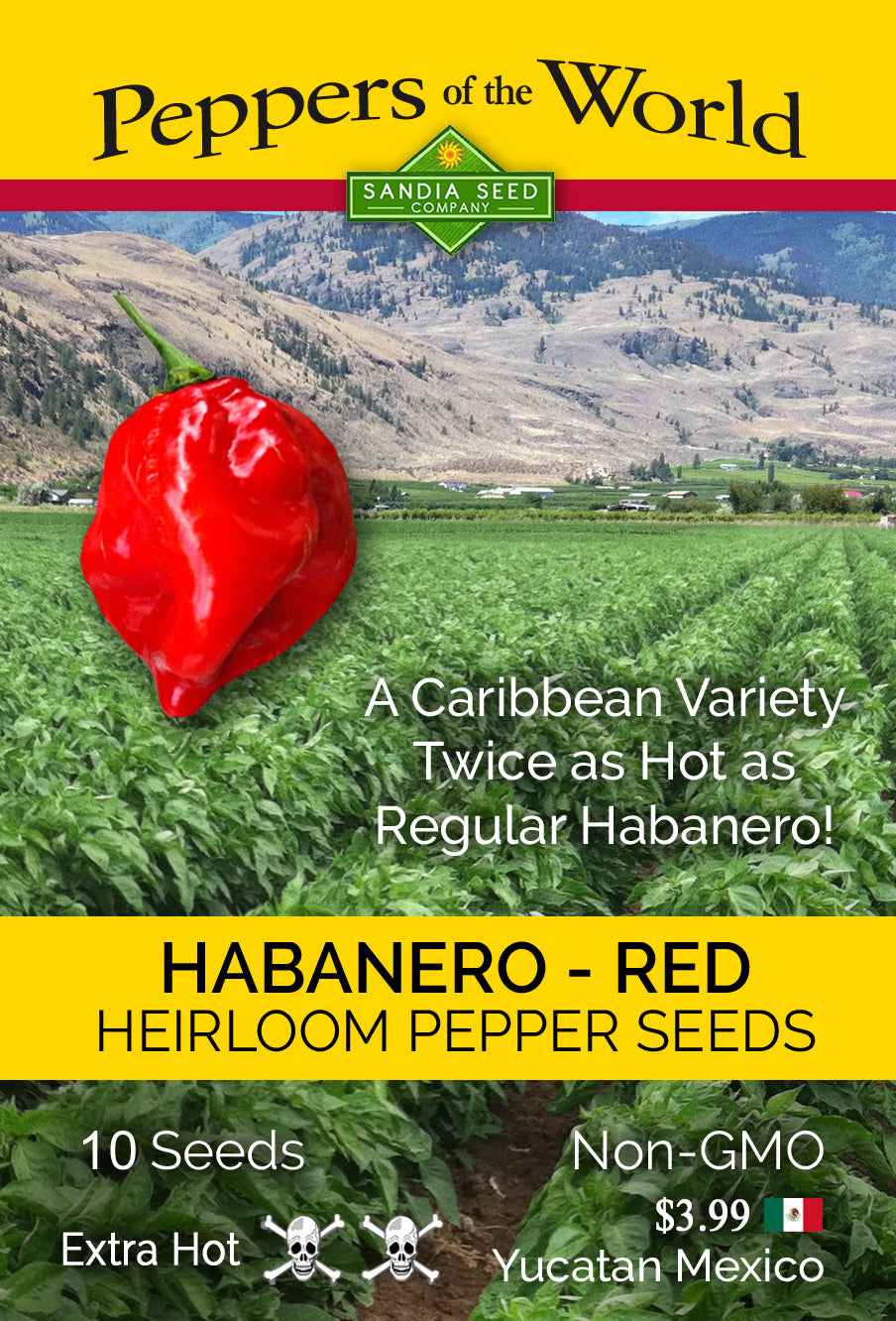 Sizzling Hot Peppers Seeds 6-Pack