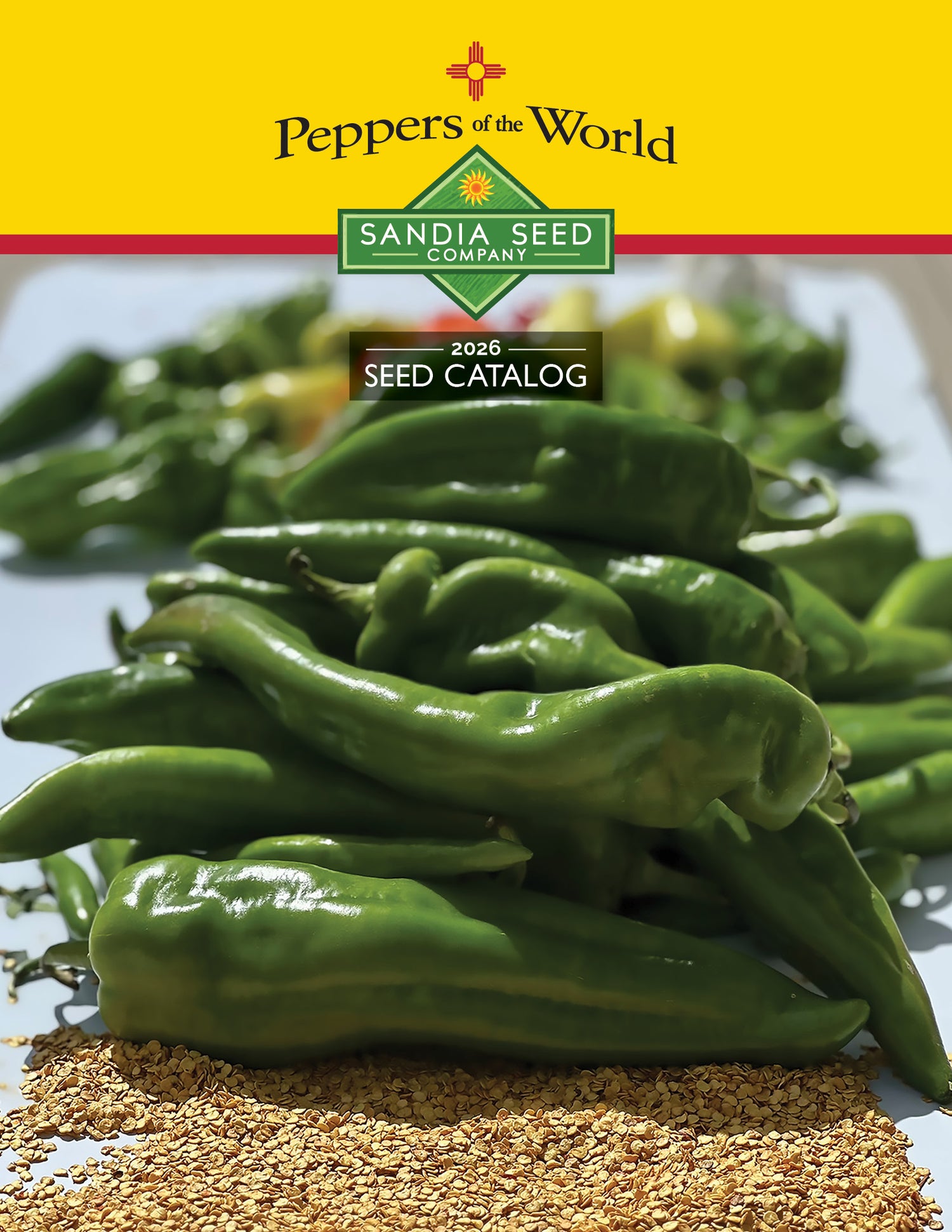 2026 Seed Catalog from Sandia Seed - Grow Peppers of the World!