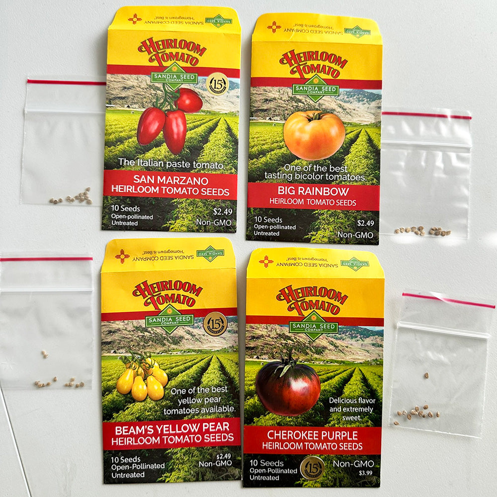 Popular Tomato Bundle 4-Pack: Great Varieties - Seeds 15% off