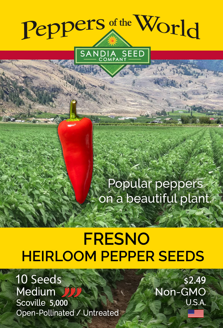 Fresno Pepper Seeds - Sandia Seed Company