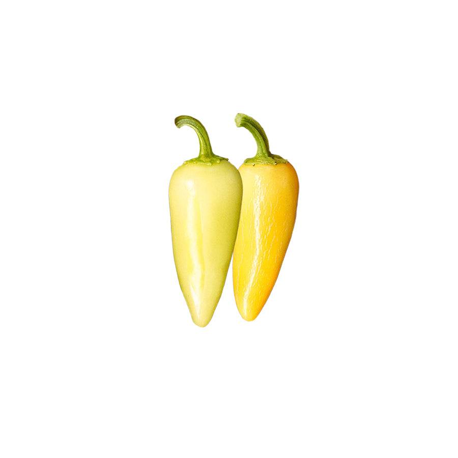 Jalapeño Jaloro Pepper Seeds produce smooth yellow peppers with medium heat, ideal for home gardens and container growing.