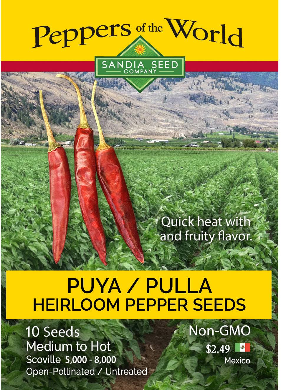 Puya / Pulla Chile Seeds - Sandia Seed Company