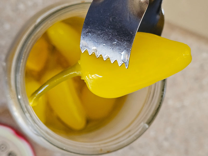 What type of peppers does Mezzetta use? Cascabellas!