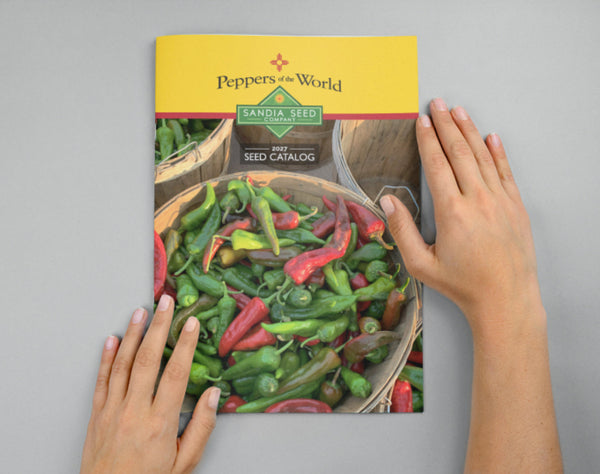 2027 Seed Catalog - Peppers of the World from Sandia Seed