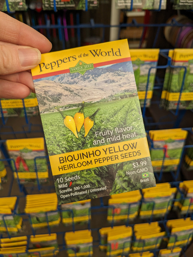 Biquinho Pepper Seeds - Grow your own Sweety Drops!