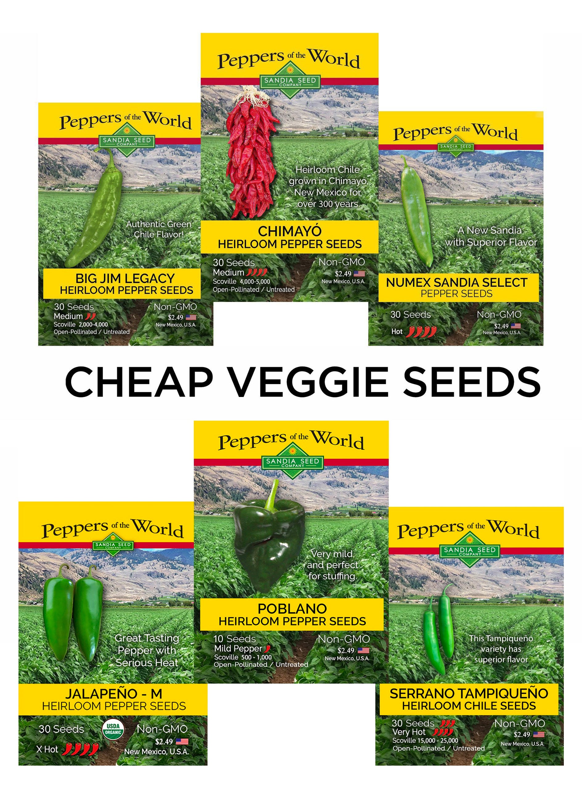 Cheap Vegetable Seeds  Sandia Seed Company