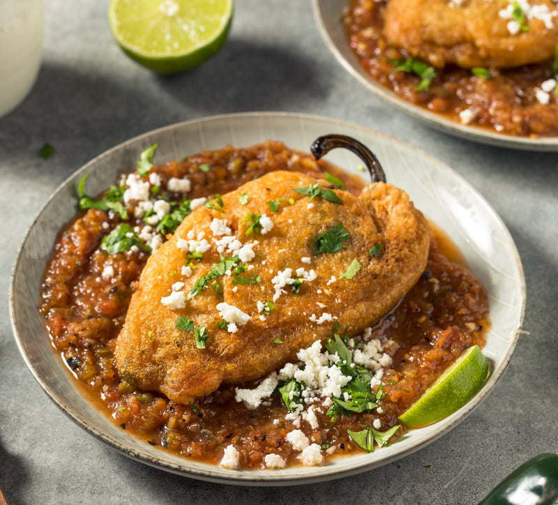 What kind of pepper is used for chile relleno?