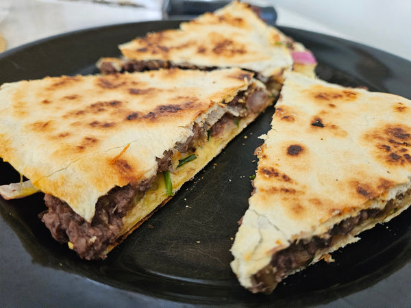 Dandelion Quesadilla Recipe - Eat the weeds!