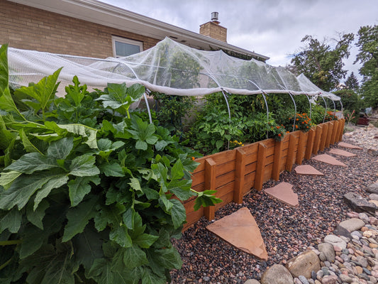 Hail Protection for Garden