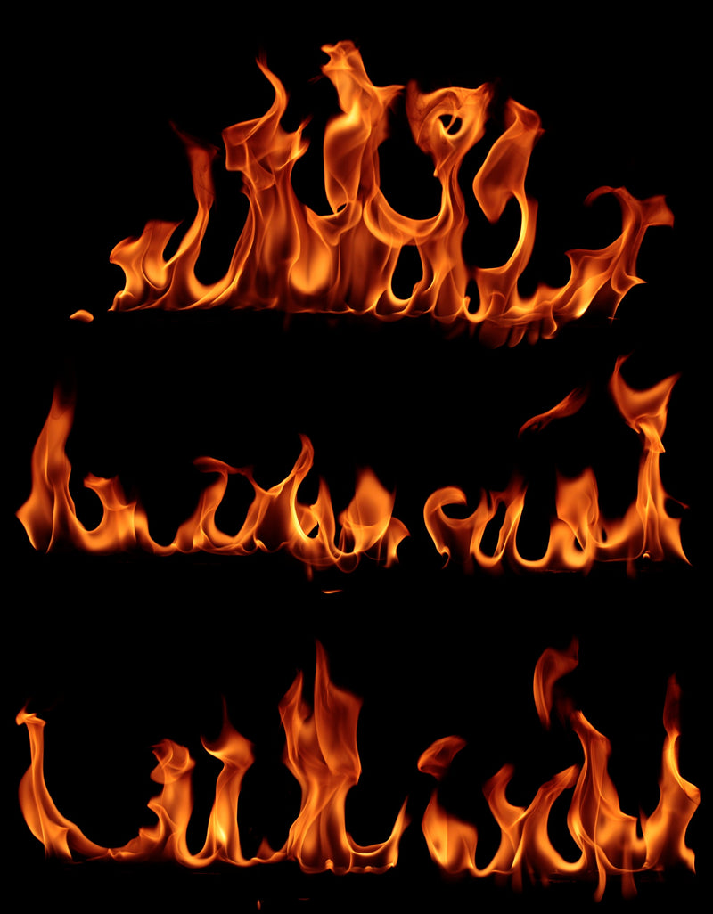 A fiery skull made of flames against a black background, symbolizing intense heat and the hottest pepper in the world in 2023.