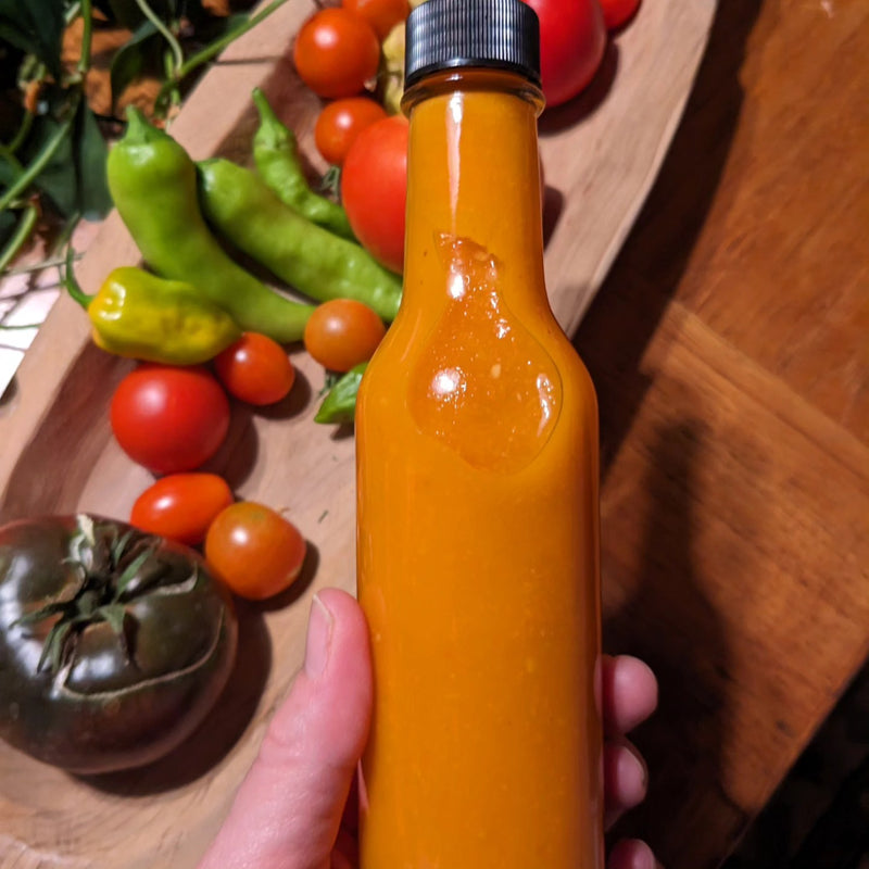 Roasted Orange Habanero, Carrot & Tomato Hot Sauce Recipe