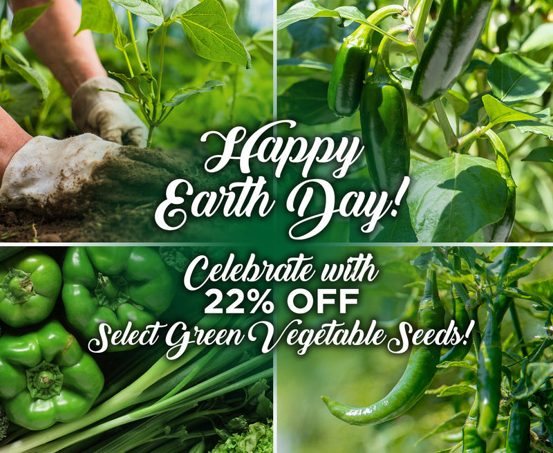 Earth Day Seed Sale! Save on seeds!