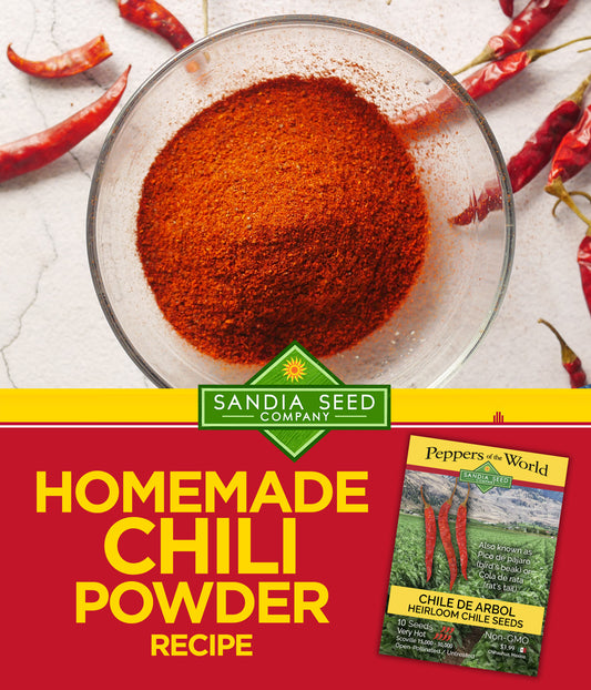 Homemade Chili Powder Recipe