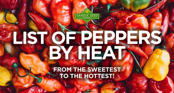 List of Peppers by Heat