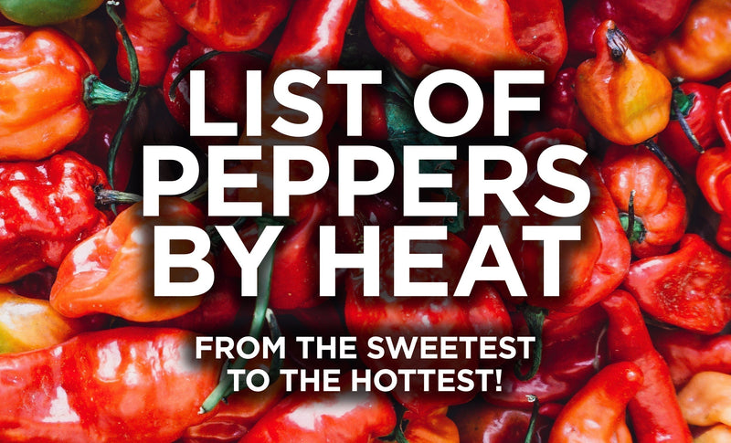 List of Peppers by Heat