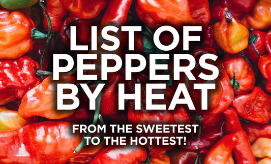 List of Peppers by Heat