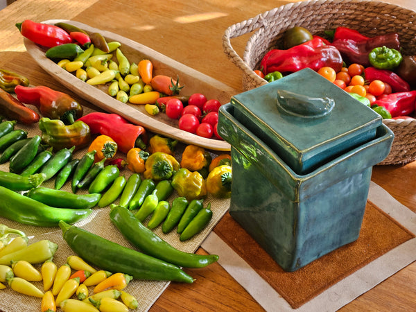 The Best Peppers to Grow from Seed - a harvest of peppers!