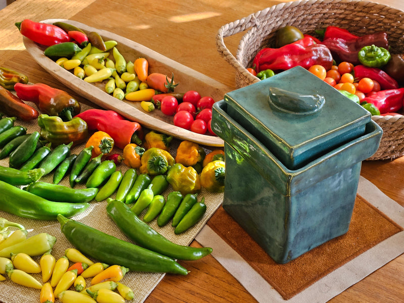 The Best Peppers to Grow from Seed - a harvest of peppers!