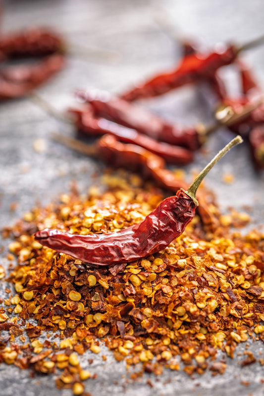 Health Benefits of Hot Peppers: There are lots of benefits to eating red hot peppers, including dried peppers.