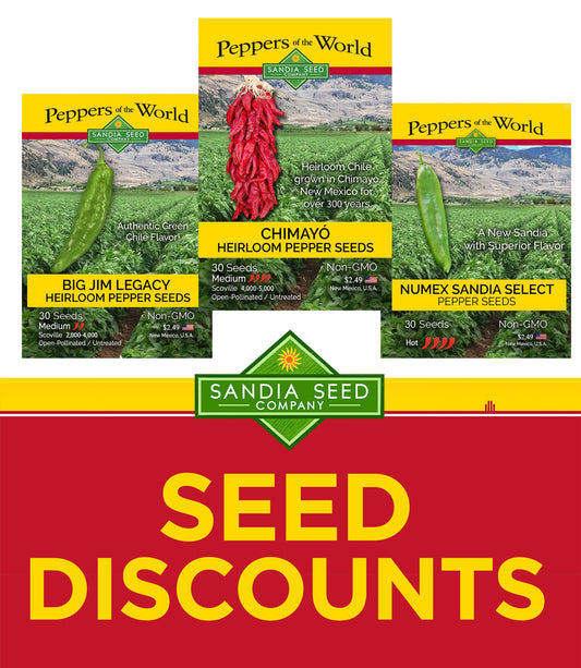 Green Chile Seeds Discounts