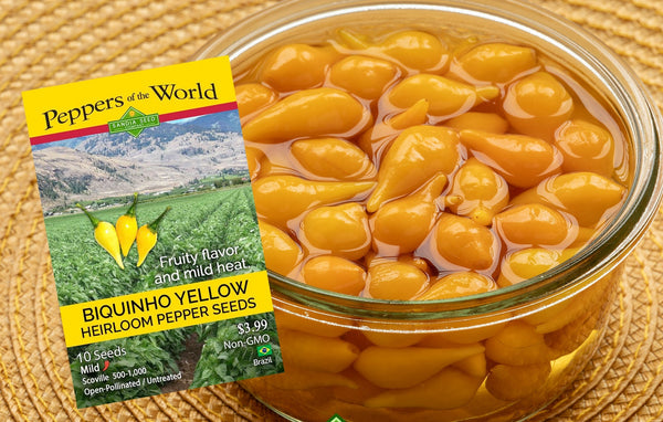 Pickled Biquinho Peppers Recipe