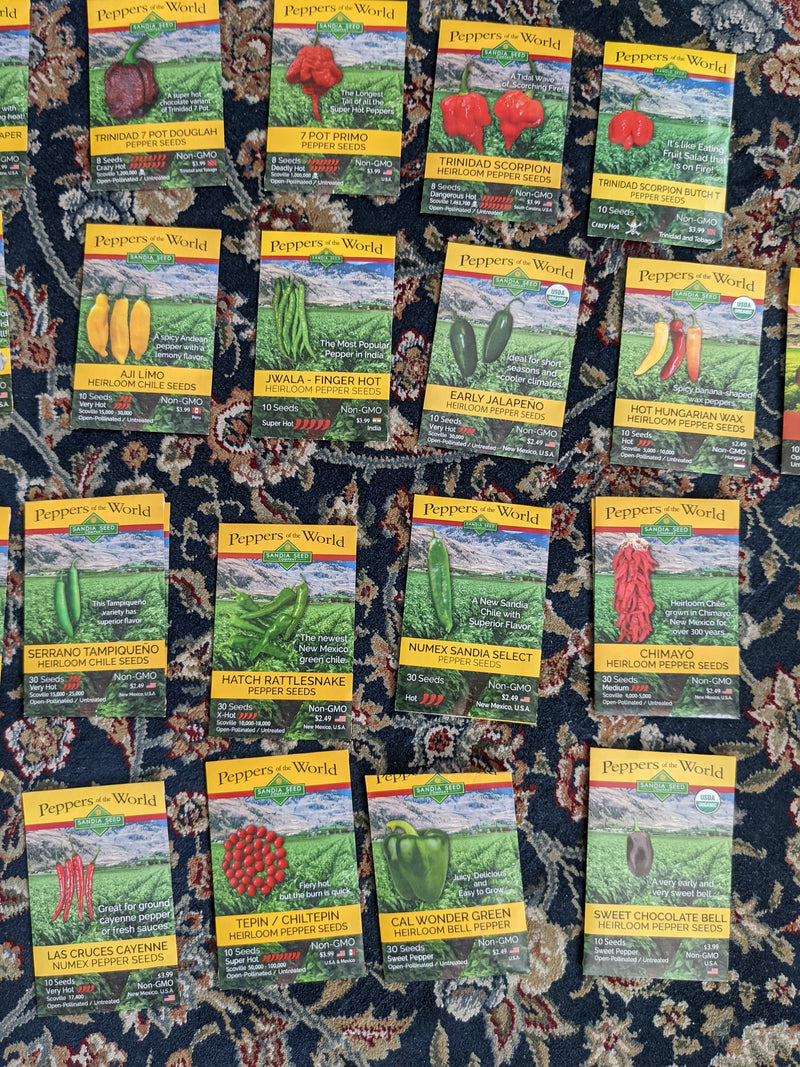 Pepper Seeds for Planting in 2025