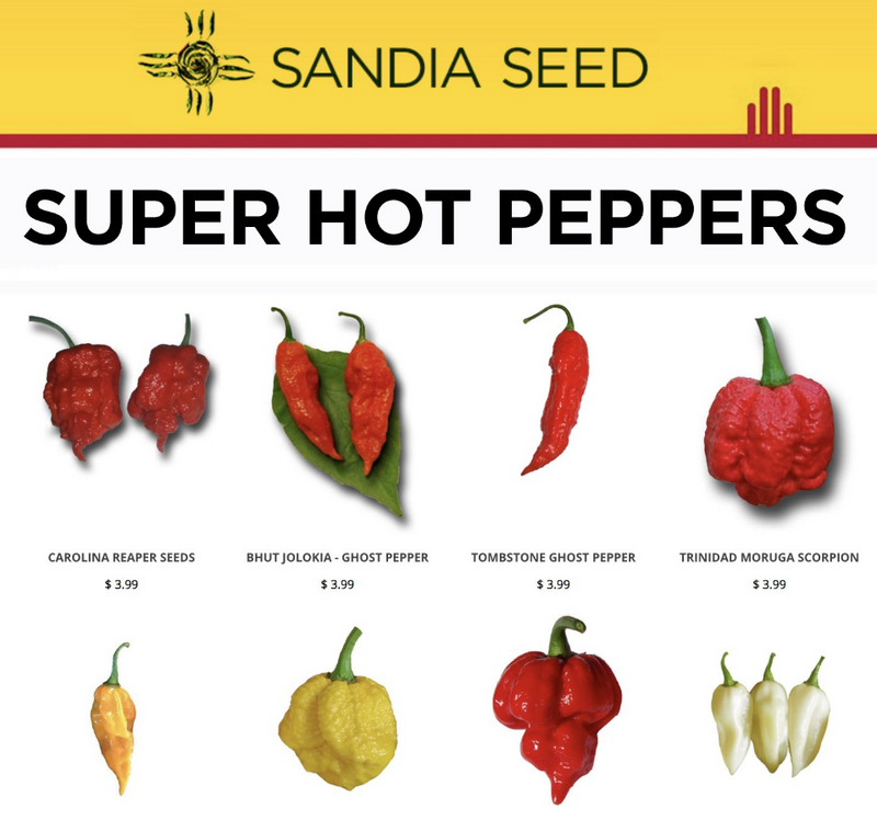 Super Hot Pepper Seeds