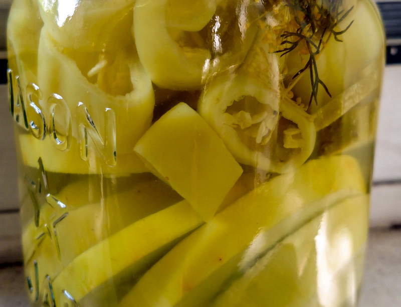 Easy Refrigerator Pickled Peppers
