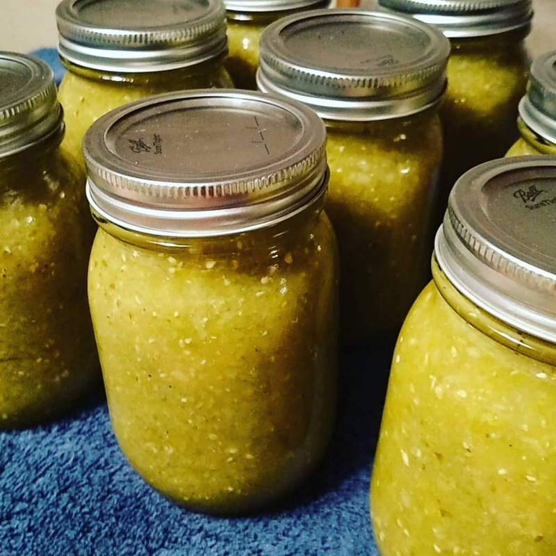 Habanero & Green Tomato Salsa Recipe


