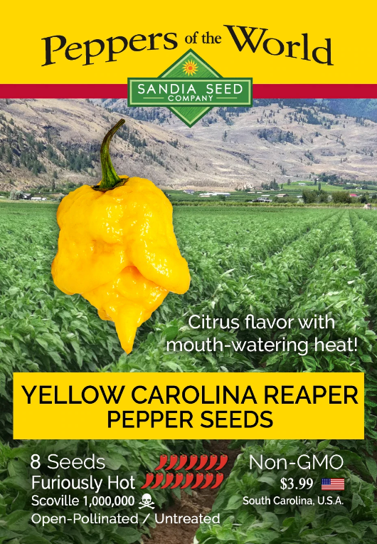 Grow the Yellow Carolina Reaper!