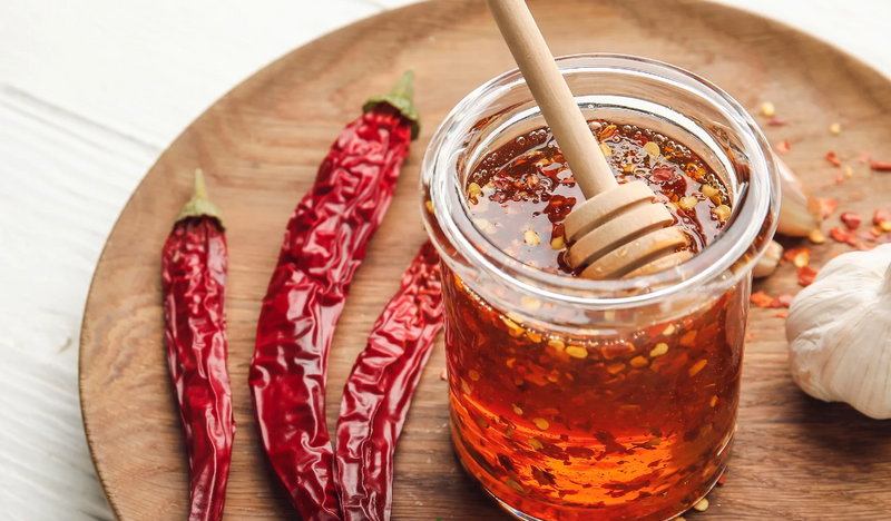 Hot Honey Recipe - Red Chile Infused Honey