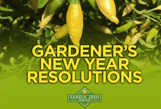 New Year's Resolutions for Gardeners
