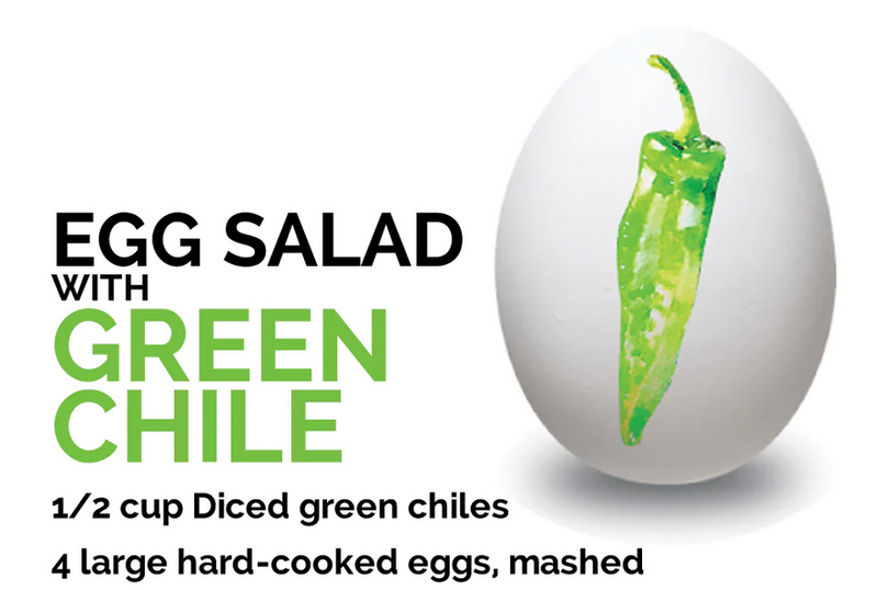 Egg Salad with Green Chile Recipe