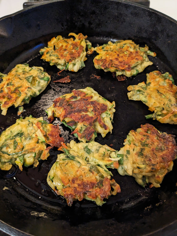 Spicy Zucchini Fritters Recipe
