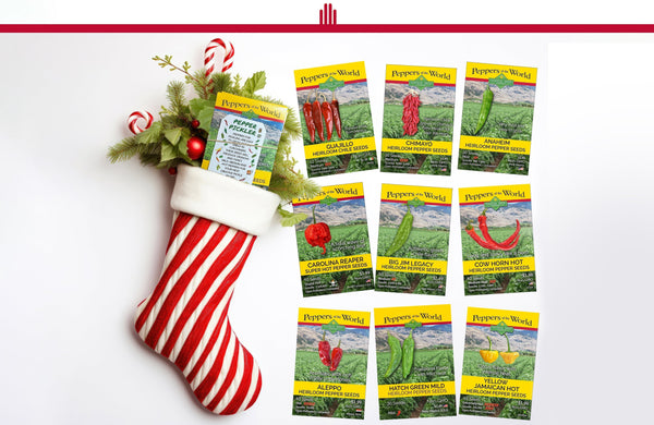 Seeds make great Stocking Stuffer Gifts for Gardeners