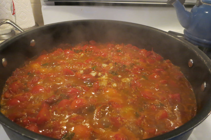 Quick Marinara Sauce with Fresh Tomatoes