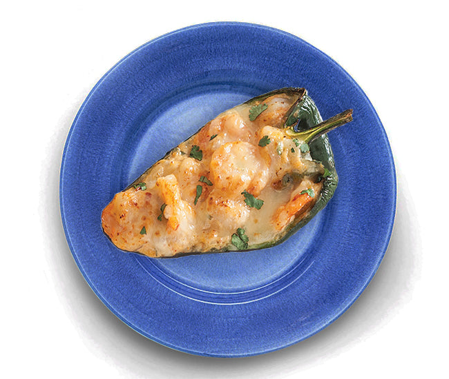 Poblano Peppers Stuffed with Shrimp Recipe