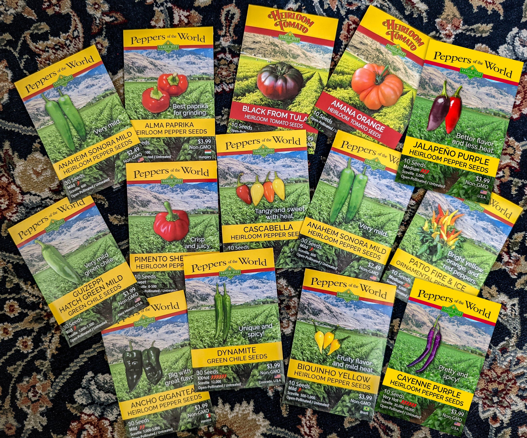 Mirasol New Mexico Chile Seeds Sandia Seed Company