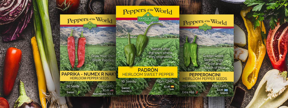 Seed Bundles with Pepper Seeds