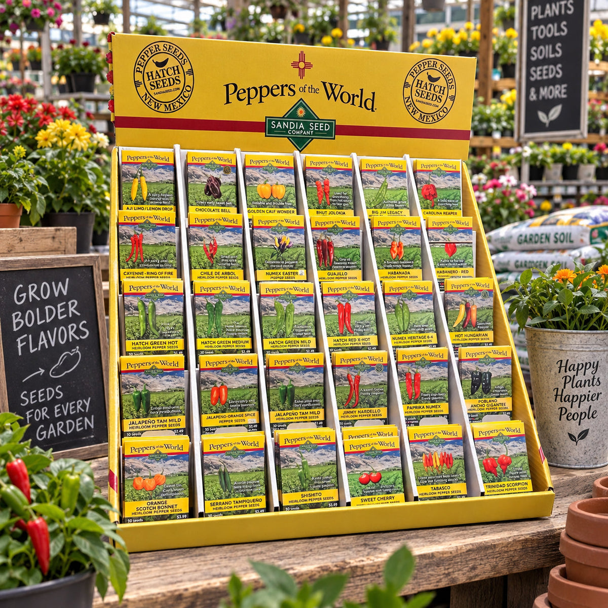 Wholesale Seeds for Retailers & Garden Centers – Sandia Seed Company