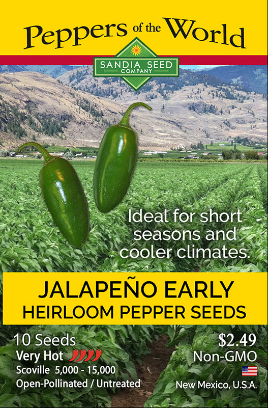 Jalapeño Early Heirloom Seeds