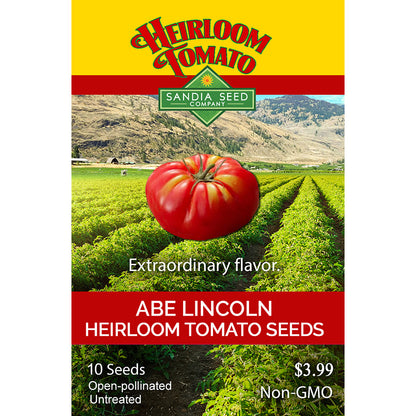 Abe Lincoln Tomato Seeds - Classic Heirloom Tomato with Extraordinary Flavor