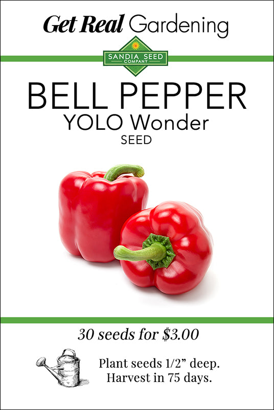 Bell Pepper - Yolo Wonder Seeds