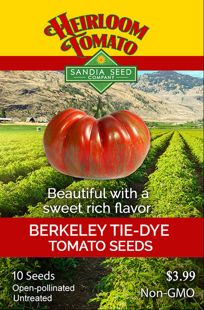 Berkeley Tie Dye Tomato Seeds Beautiful and sweet rich flavor