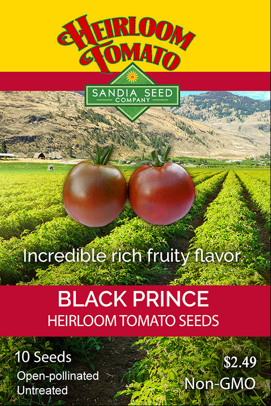 Black Prince Heirloom Tomato Seeds Rich Fruity Flavor
